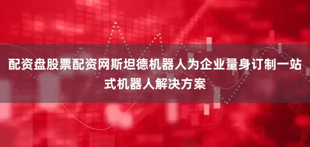 配资盘股票配资网斯坦德机器人为企业量身订制一站式机器人解决方案